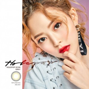 Holepop 3con Gray(月拋)